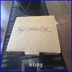 Longaberger Chocolate Egg Collectors Club Handmade Basket & 2012 Mini NEW