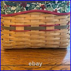 Longaberger Christmas 02 Traditions & 02 Holiday Hostess Treasures Basket Combo