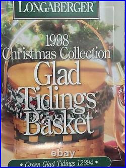 Longaberger Christmas Collection 3 Basket set