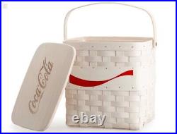 Longaberger Coca-cola Cooler Basket Set