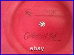 Longaberger Collector Club Red Apple basket, lid & protector Longaberger Collector Club Red Apple basket, lid & protector