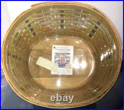 Longaberger Collector's Club 2016 Pine Forest Basket Set withLid-NEW Longaberger Collector's Club 2016 Pine Forest Basket Set withLid-NEW