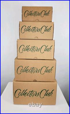 Longaberger Collector's Club Harmony Baskets Set 1-5 With 4 Protectors Longaberger Collector's Club Harmony Baskets Set 1-5 With 4 Protectors