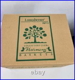 Longaberger Collector's Club Harmony Baskets Set 1-5 With 4 Protectors Longaberger Collector's Club Harmony Baskets Set 1-5 With 4 Protectors