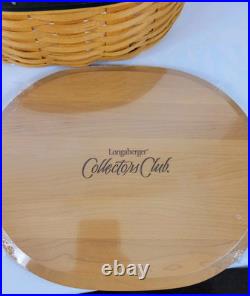 Longaberger Collector's Club Harmony Baskets Set 1-5 With 4 Protectors Longaberger Collector's Club Harmony Baskets Set 1-5 With 4 Protectors
