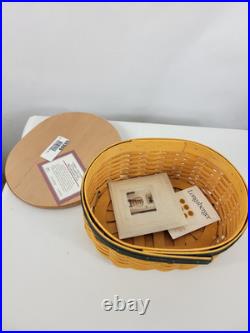 Longaberger Collector's Club Harmony Baskets Set 1-5 With 4 Protectors Longaberger Collector's Club Harmony Baskets Set 1-5 With 4 Protectors