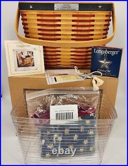 Longaberger Collectors Club 2001 Whistle Stop Basket SOLD JAN 01 ONLY AMERICANA