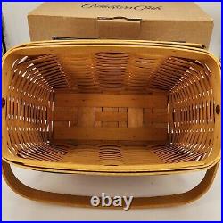 Longaberger Collectors Club 2001 Whistle Stop Basket SOLD JAN 01 ONLY AMERICANA