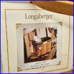 Longaberger Collectors Club 2001 Whistle Stop Basket SOLD JAN 01 ONLY AMERICANA