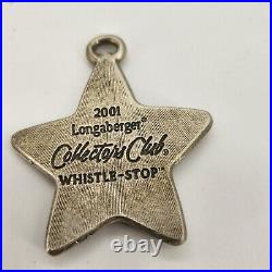 Longaberger Collectors Club 2001 Whistle Stop Basket SOLD JAN 01 ONLY AMERICANA