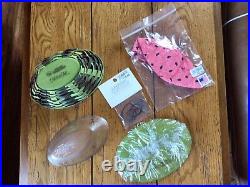 Longaberger Collectors Club 2010 Complete Watermelon Basket SetBrand New