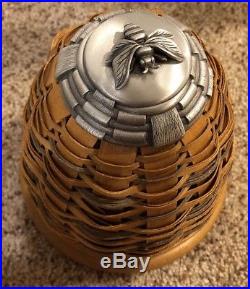 Longaberger Collectors Club CC Bee Hive Basket Set RARE