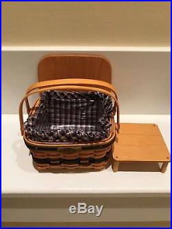 Longaberger Collectors Club Complete Set of 12 JW Miniature Baskets with Boxes