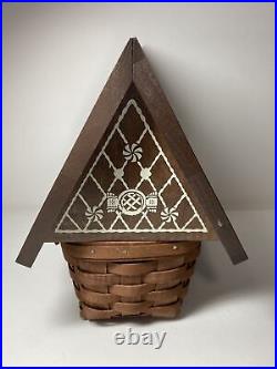 Longaberger Collectors Club Gingerbread House Basket Set Protector