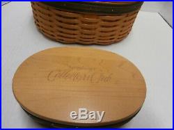 Longaberger Collectors Club Harmony Baskets Set of 5 in Boxes #5 is signed Gary