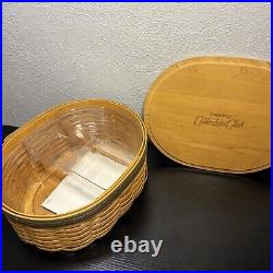 Longaberger Collectors Club Harmony Set 5 Baskets w Lids And Organizers
