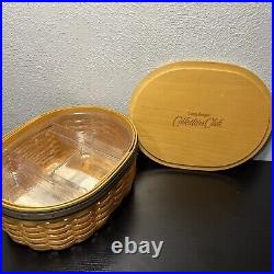 Longaberger Collectors Club Harmony Set 5 Baskets w Lids And Organizers