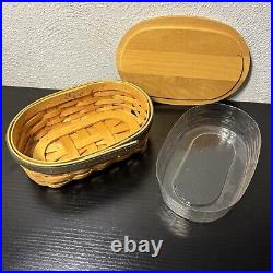 Longaberger Collectors Club Harmony Set 5 Baskets w Lids And Organizers