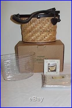 Longaberger Collectors Club Heartwood Binocular Basket Set New