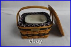 Longaberger Collectors Club JW Miniature Baskets Full set of 12 with Accessories