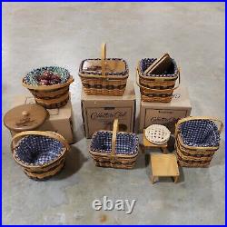 Longaberger Collectors Club JW Miniature Baskets Includes all 12 Baskets +3