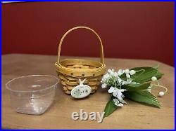 Longaberger Collectors Club Miniature Lily of the Valley Basket Set