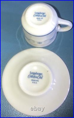 Longaberger Collectors Club Miniature Tea Party Set-NEW