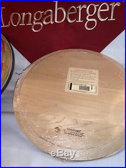 Longaberger Collectors Club Pumpkin Vine Basket Set Mint Condition Very Rare
