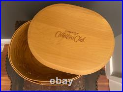 Longaberger Collectors Club Set of 5 Harmony Basket Sets withProtectors & Lids Longaberger Collectors Club Set of 5 Harmony Basket Sets withProtectors & Lids