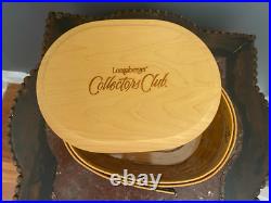 Longaberger Collectors Club Set of 5 Harmony Basket Sets withProtectors & Lids Longaberger Collectors Club Set of 5 Harmony Basket Sets withProtectors & Lids