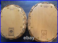 Longaberger Collectors Club Set of 5 Harmony Basket Sets withProtectors & Lids Longaberger Collectors Club Set of 5 Harmony Basket Sets withProtectors & Lids