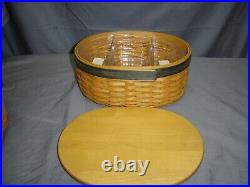Longaberger Collectors Club Shaker Harmony Basket Set Of 4