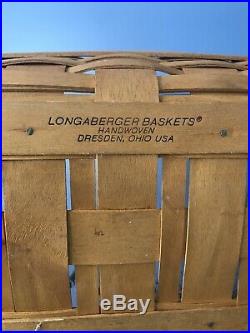 Longaberger Combo Wrought Iron Paper Tray Stand & Basket Set FREE SHIPPING