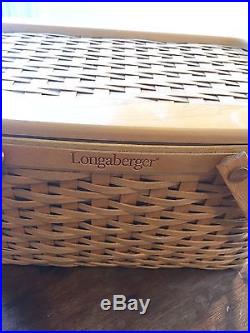 Longaberger Dave Longaberger Founders Basket Set Rare