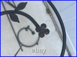 Longaberger Dogwood Towel Bar/Shelf Wrought Iron And WoodCraft ShelfRARE Longaberger Dogwood Towel Bar/Shelf Wrought Iron And WoodCraft ShelfRARE