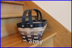 Longaberger Eclipse Medium Chore Basket Set rare gradient shipping included