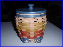 Longaberger Exclusive Collectors Club Rare Award Basket Set Little Jar