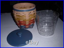 Longaberger Exclusive Collectors Club Rare Award Basket Set Little Jar