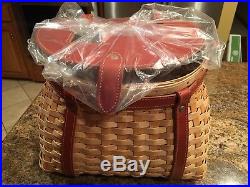 Longaberger Fishing Creel Basket Set Brand New in Box PRICE REDUCED