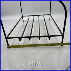 Longaberger Foundry Collection Wrought Iron Small Baker Shelf Rack