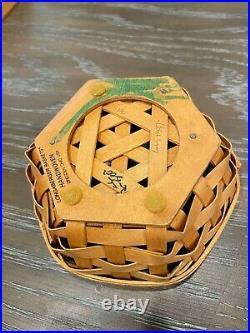 Longaberger Generations Basket Set of 6 Baskets with Lids & Protectors