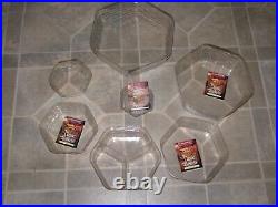Longaberger Generations Baskets Wood Lids, Liners, Protectors Set Of 6 Longaberger Generations Baskets Wood Lids, Liners, Protectors Set Of 6