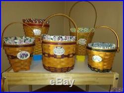 Longaberger Grandma Bonnie May Series Complete Set, 14 Basket Combos