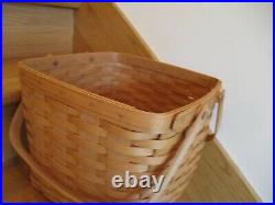 Longaberger Grandma Bonnie's Two-Pie Basket Set big handy shipping included