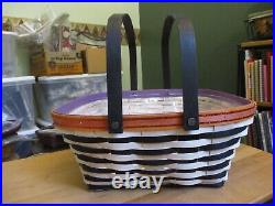 Longaberger Halloween 2014 Hostess WICKED WITCH FALLS HARVEST Basket w Protector