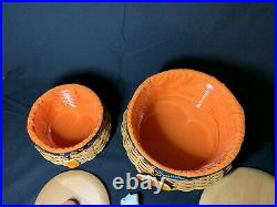 Longaberger Halloween Pumpkin Basket Sets (Hostess and Customer)