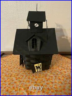 Longaberger Haunted House Basket Set With Tie-ons Halloween Rare