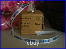 Longaberger Hershey's Kisses Sweetheart Basket Complete Set New in Box