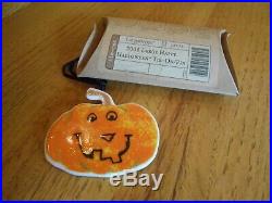 Longaberger Hostess Halloween Basket Set Pumpkin 2 liners! Shipping included