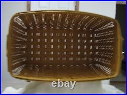 Longaberger Hostess Hope Chest Basket, Protector & Provincial Paisley Liner Rare